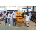 6A fully automatic fly ash brick making machine mobile and no need pallet